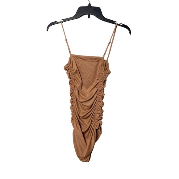 FREE PEOPLE On Your Side Nude Bodysuit - Picture 3 of 6